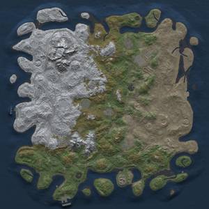 Thumbnail Rust Map: Procedural Map, Size: 5000, Seed: 747588431, 19 Monuments