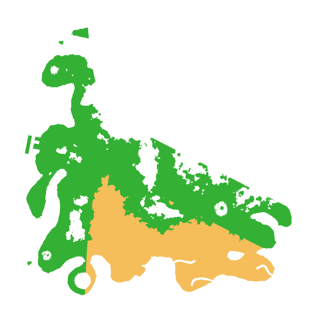 Biome Rust Map: Procedural Map, Size: 3500, Seed: 851530366