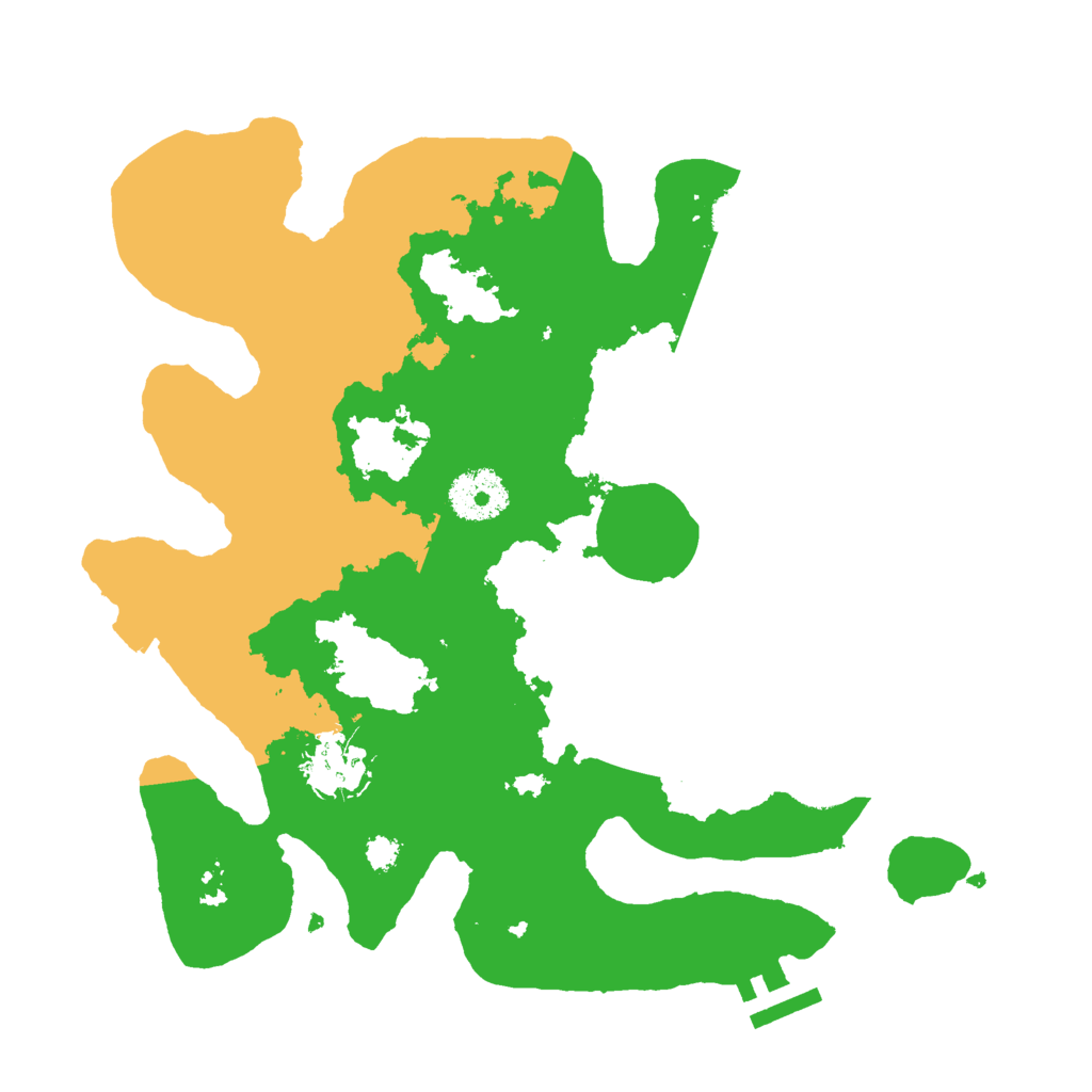 Biome Rust Map: Procedural Map, Size: 3000, Seed: 646816313