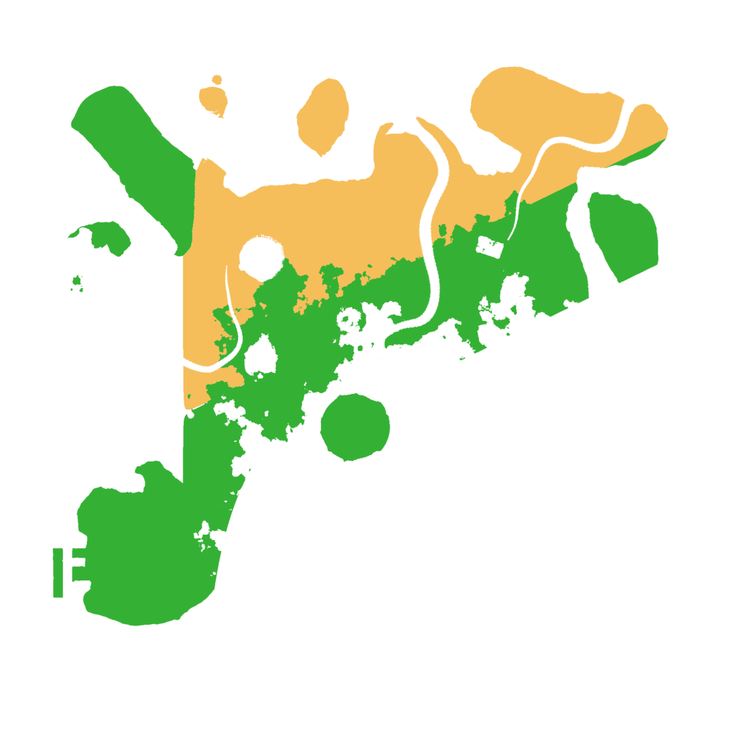 Biome Rust Map: Procedural Map, Size: 3000, Seed: 5879026