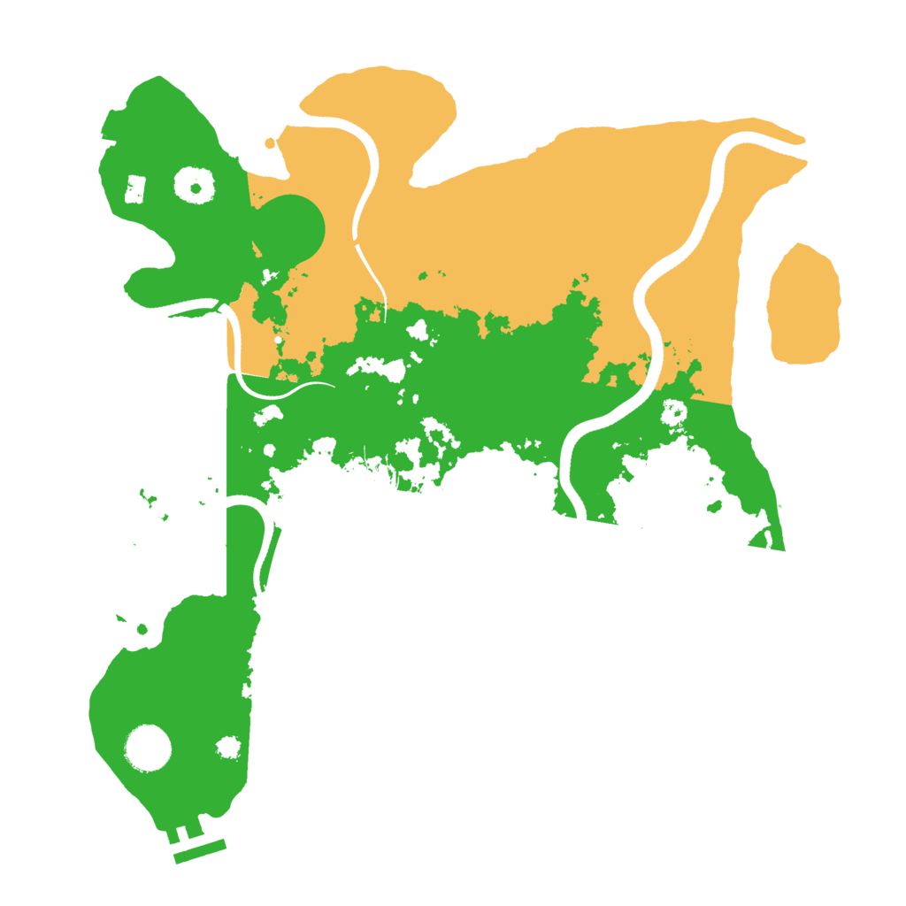 Biome Rust Map: Procedural Map, Size: 3450, Seed: 97899847