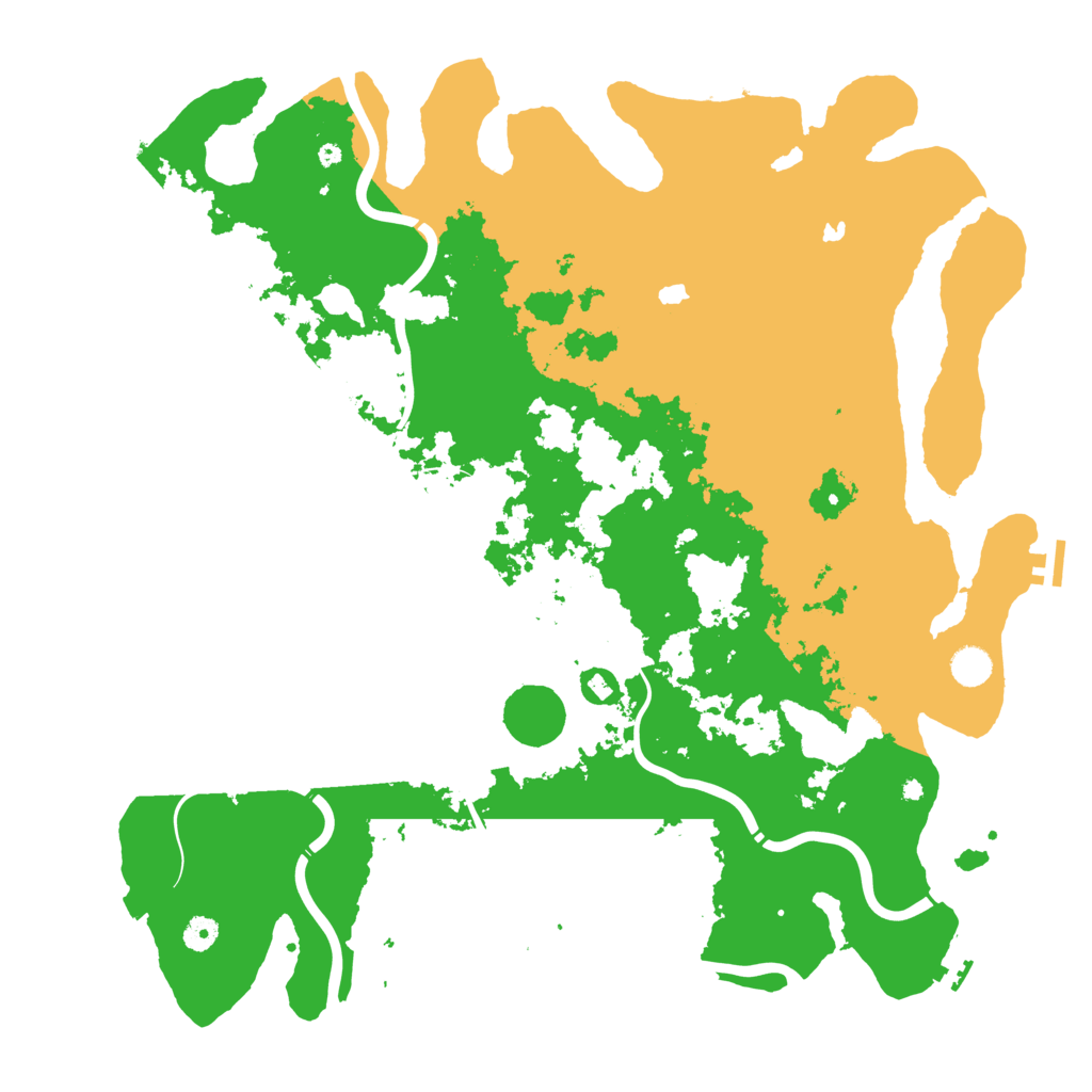 Biome Rust Map: Procedural Map, Size: 4750, Seed: 76