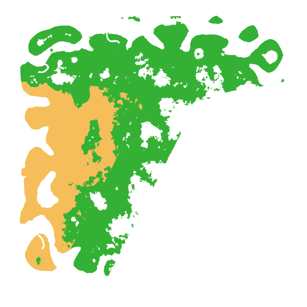 Biome Rust Map: Procedural Map, Size: 4500, Seed: 97442750