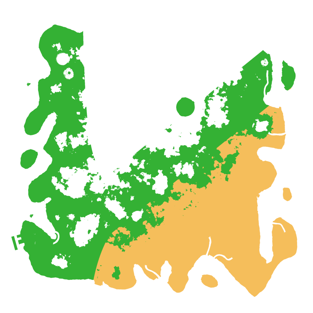 Biome Rust Map: Procedural Map, Size: 4500, Seed: 1359552333