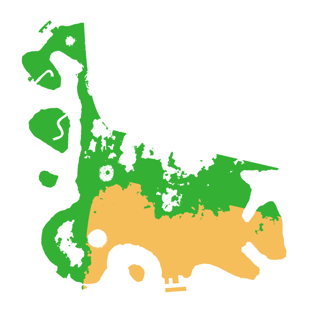 Biome Rust Map: Procedural Map, Size: 3000, Seed: 1550810092