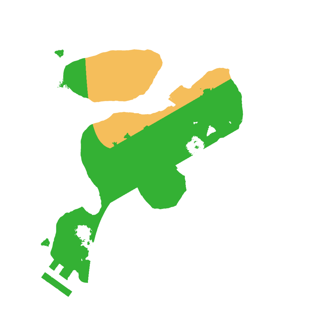 Biome Rust Map: Procedural Map, Size: 1900, Seed: 9