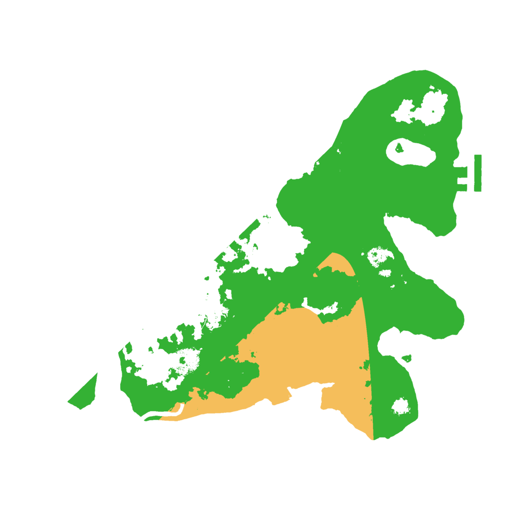 Biome Rust Map: Procedural Map, Size: 2800, Seed: 227227