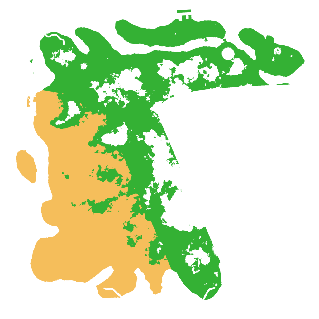 Biome Rust Map: Procedural Map, Size: 4500, Seed: 448053038