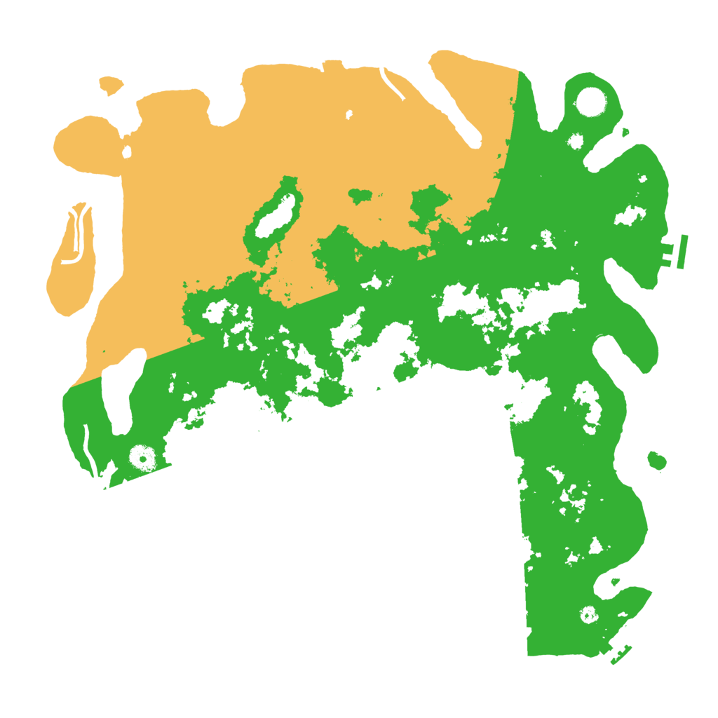 Biome Rust Map: Procedural Map, Size: 4250, Seed: 723453