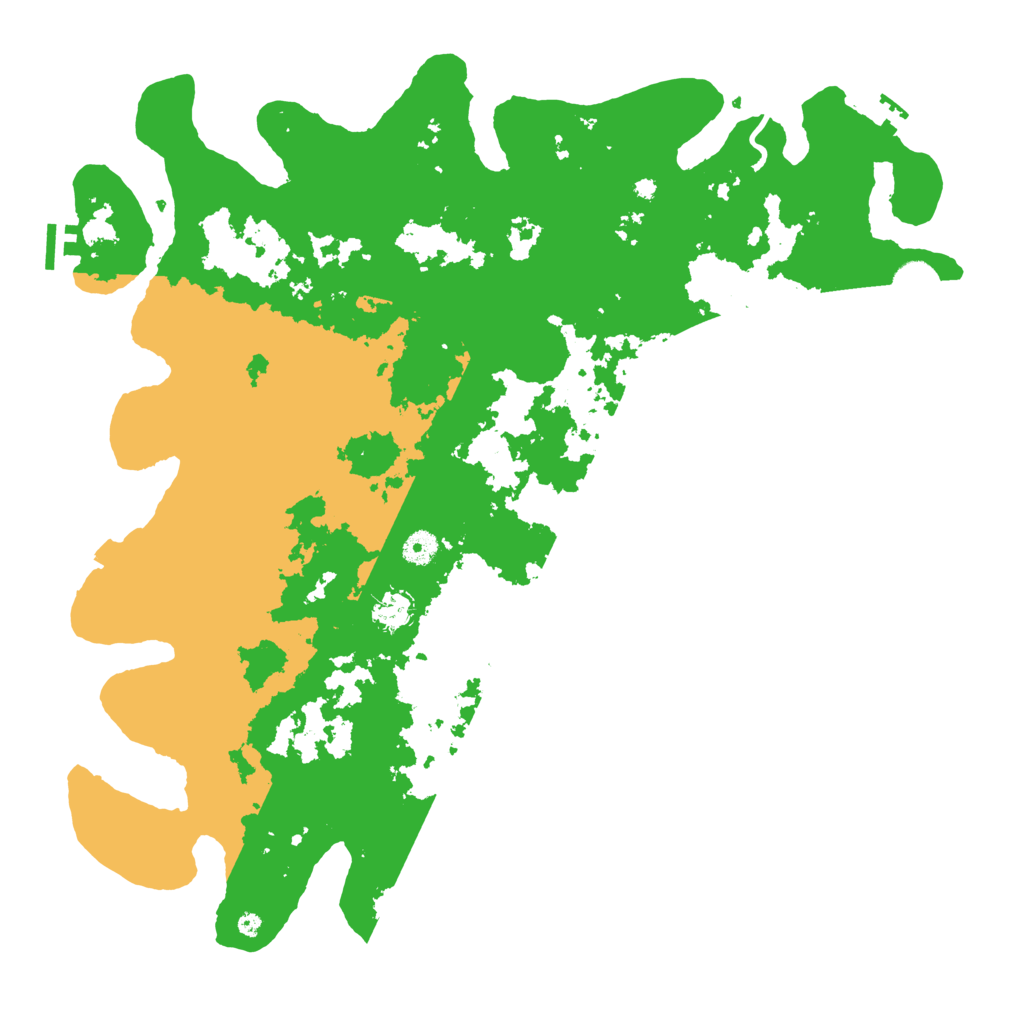 Biome Rust Map: Procedural Map, Size: 4500, Seed: 825