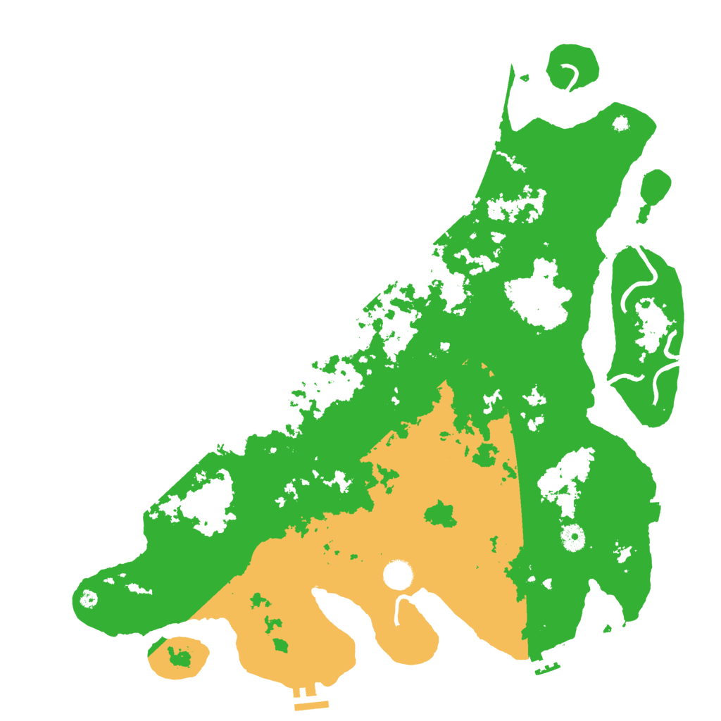 Biome Rust Map: Procedural Map, Size: 4250, Seed: 1456889151