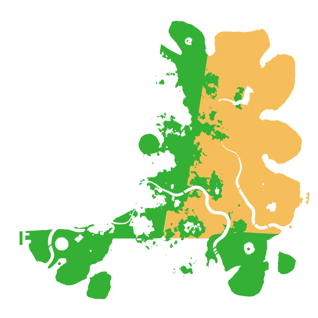 Biome Rust Map: Procedural Map, Size: 4250, Seed: 1632428550