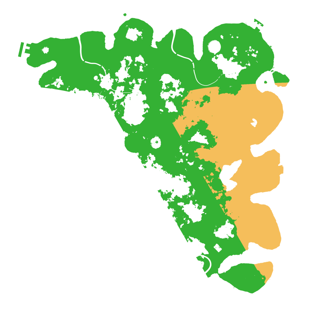 Biome Rust Map: Procedural Map, Size: 4250, Seed: 507548844
