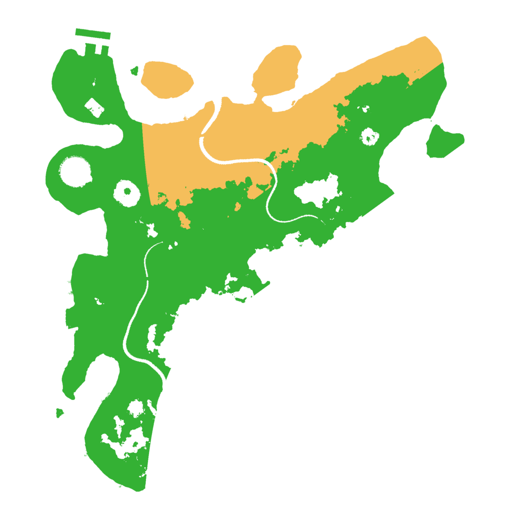 Biome Rust Map: Procedural Map, Size: 3000, Seed: 767714