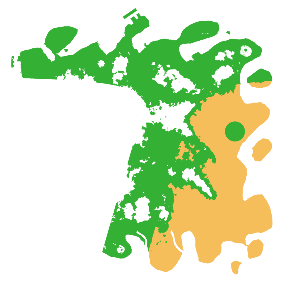 Biome Rust Map: Procedural Map, Size: 3900, Seed: 41346772