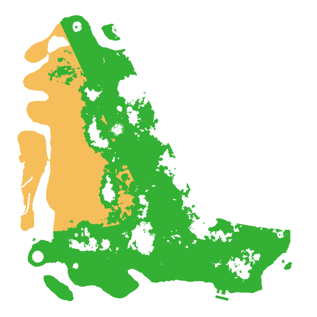 Biome Rust Map: Procedural Map, Size: 4839, Seed: 9771551