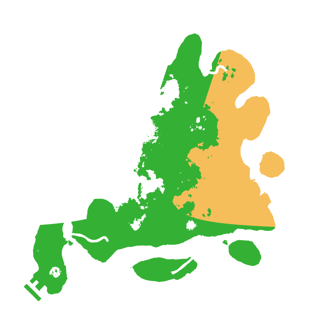 Biome Rust Map: Procedural Map, Size: 3000, Seed: 521926010