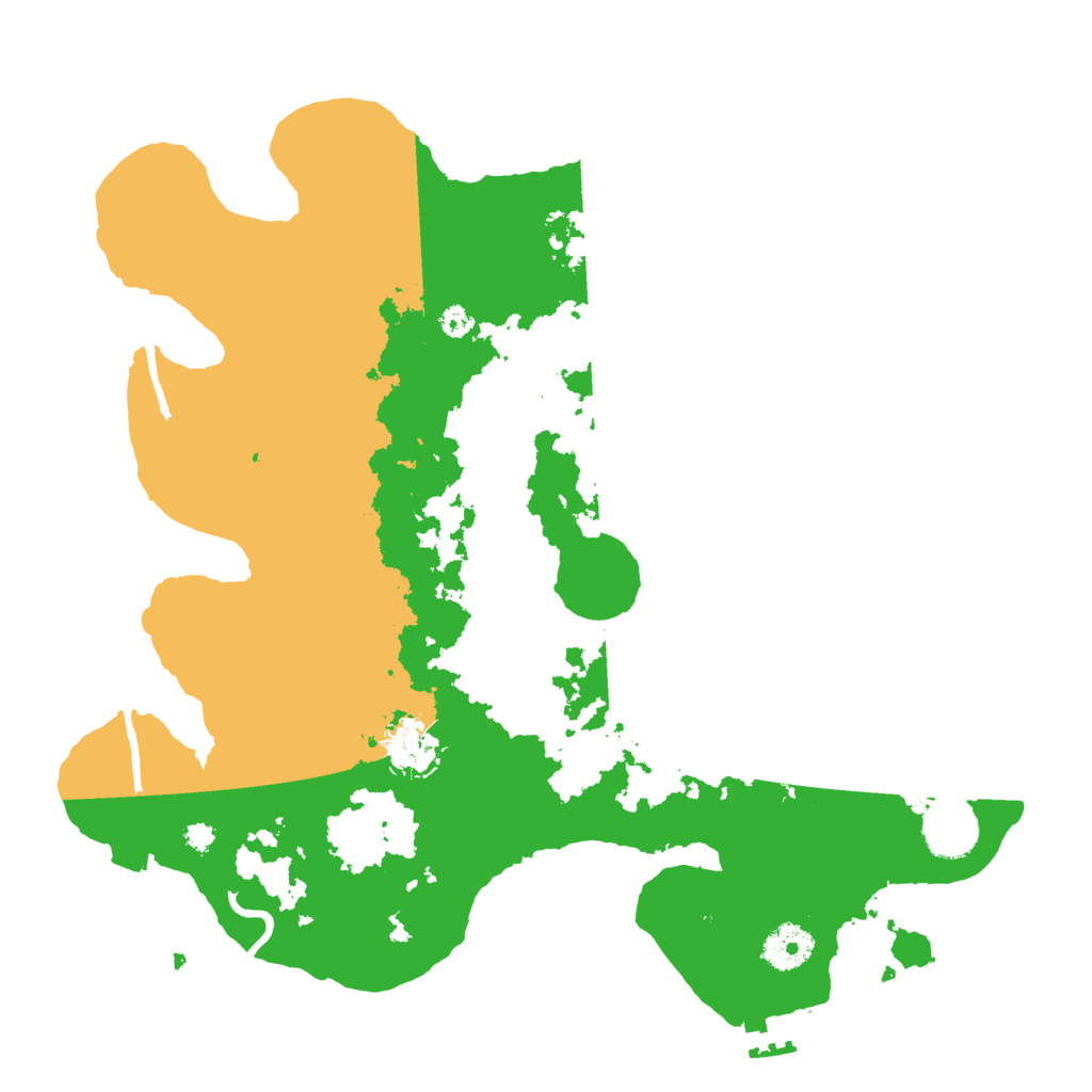 Biome Rust Map: Procedural Map, Size: 3500, Seed: 308501140