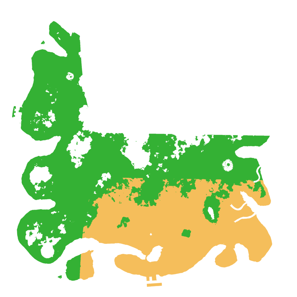 Biome Rust Map: Procedural Map, Size: 4000, Seed: 1846766553