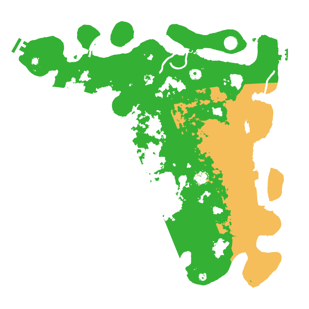 Biome Rust Map: Procedural Map, Size: 4000, Seed: 1918253283