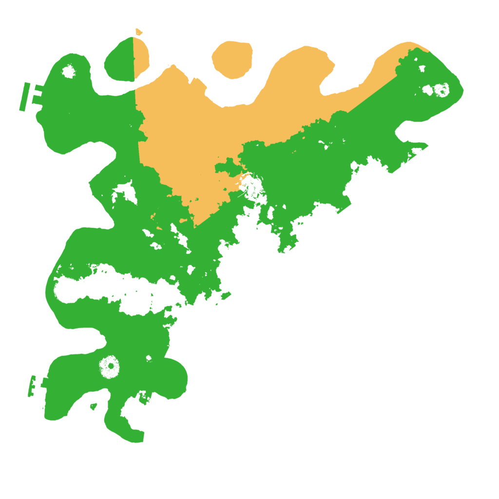 Biome Rust Map: Procedural Map, Size: 3500, Seed: 1333553848