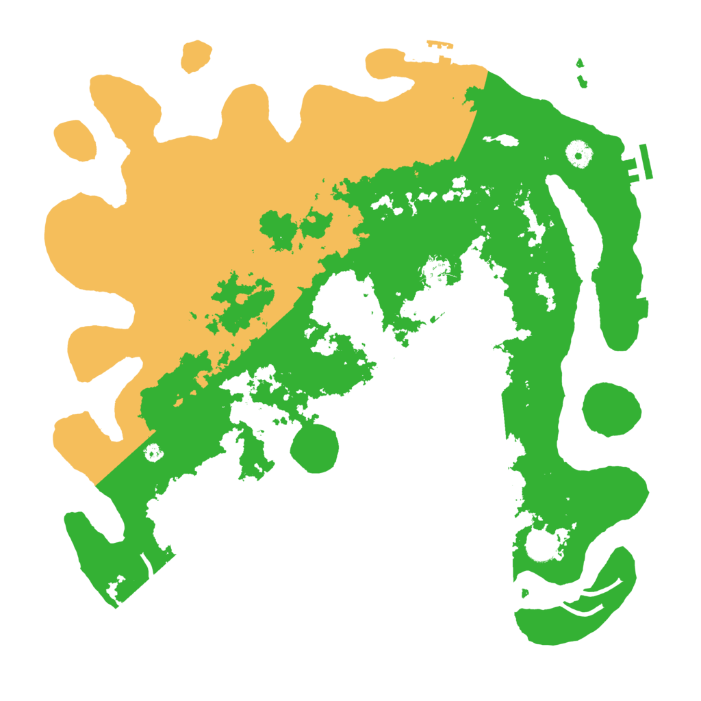 Biome Rust Map: Procedural Map, Size: 4000, Seed: 1276076061