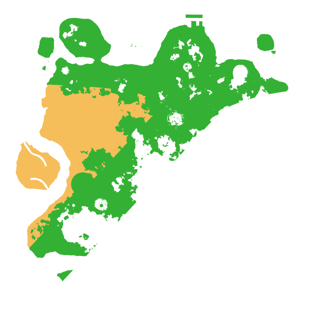 Biome Rust Map: Procedural Map, Size: 3742, Seed: 2137235