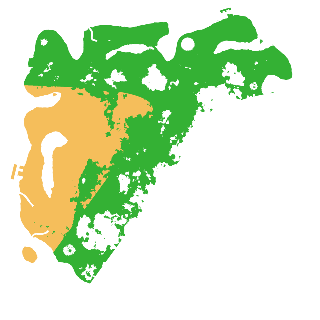 Biome Rust Map: Procedural Map, Size: 4250, Seed: 71189569