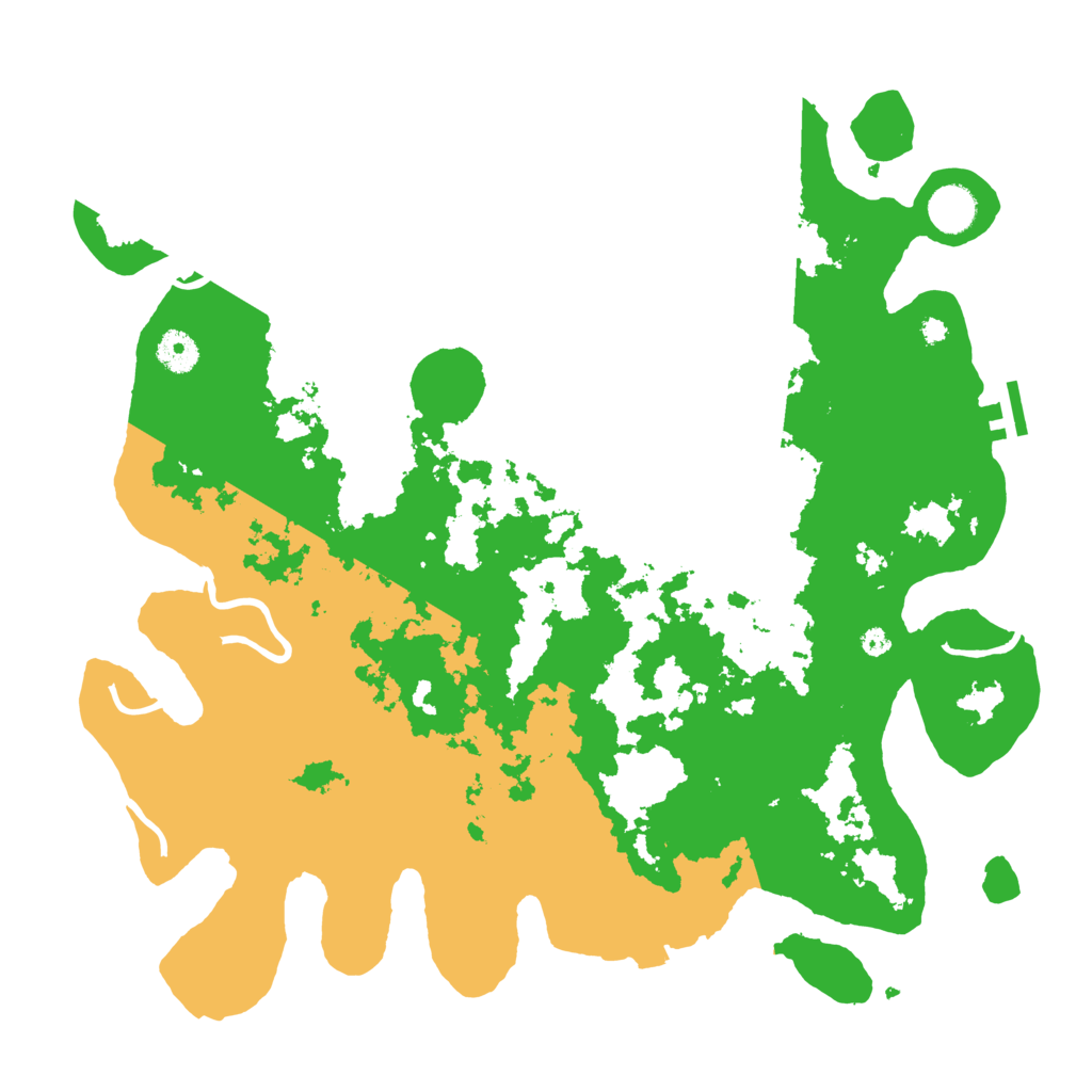 Biome Rust Map: Procedural Map, Size: 4000, Seed: 52621228