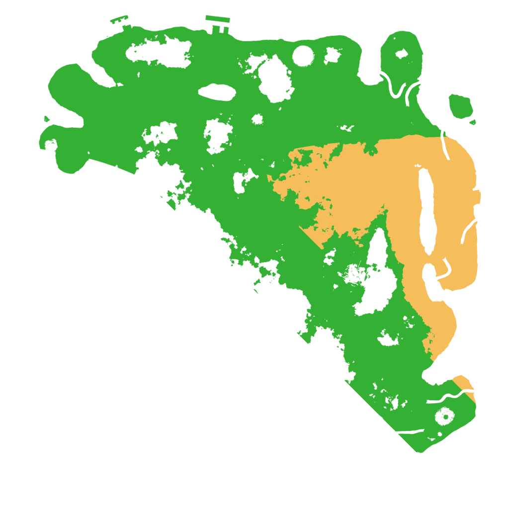 Biome Rust Map: Procedural Map, Size: 4250, Seed: 152753795