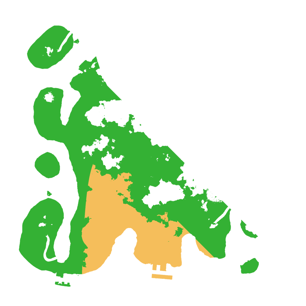 Biome Rust Map: Procedural Map, Size: 3000, Seed: 2130358570