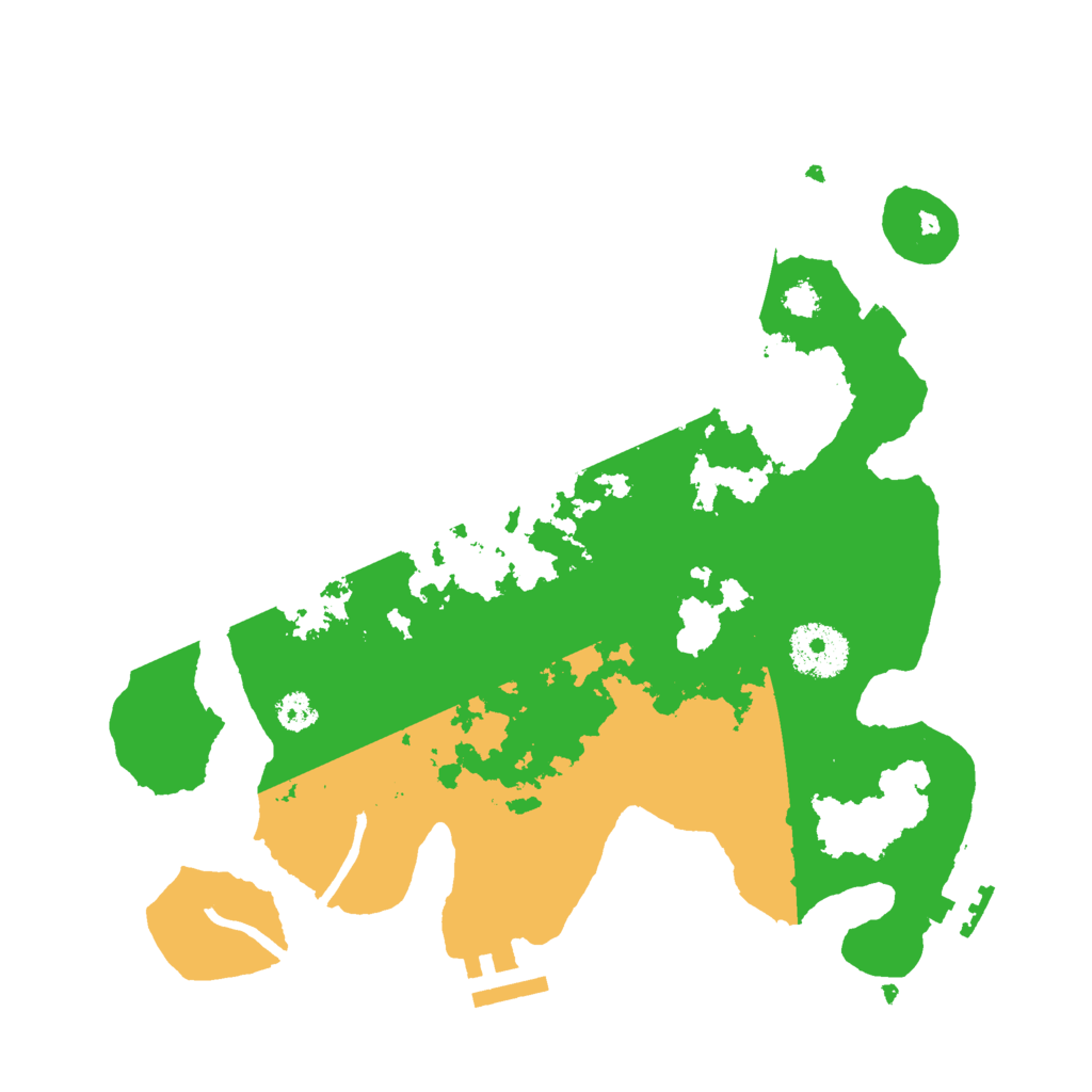 Biome Rust Map: Procedural Map, Size: 2900, Seed: 5500098