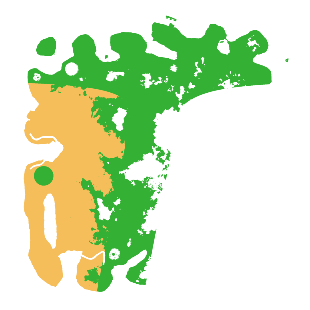 Biome Rust Map: Procedural Map, Size: 4200, Seed: 133609