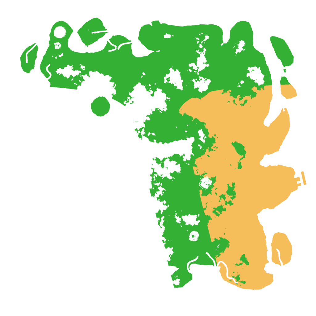 Biome Rust Map: Procedural Map, Size: 4700, Seed: 1202697172