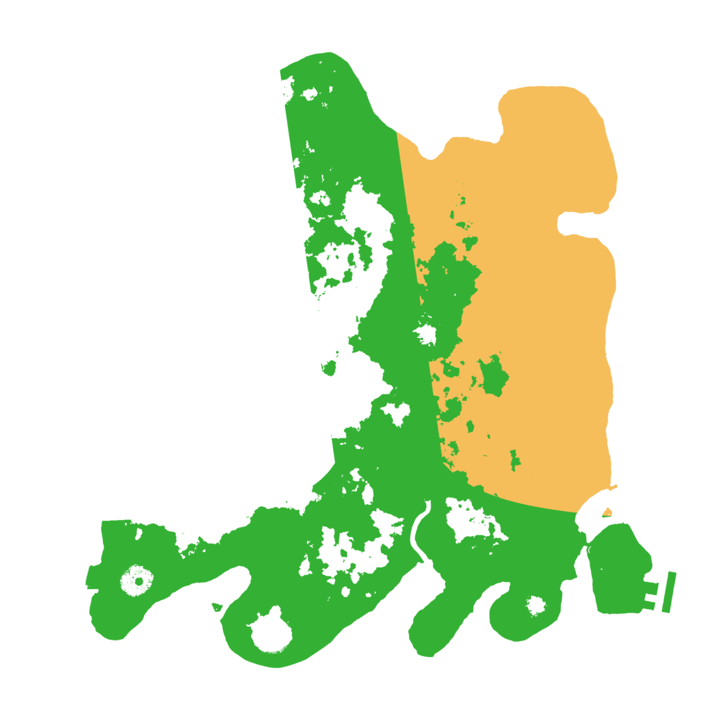 Biome Rust Map: Procedural Map, Size: 3500, Seed: 1387414002