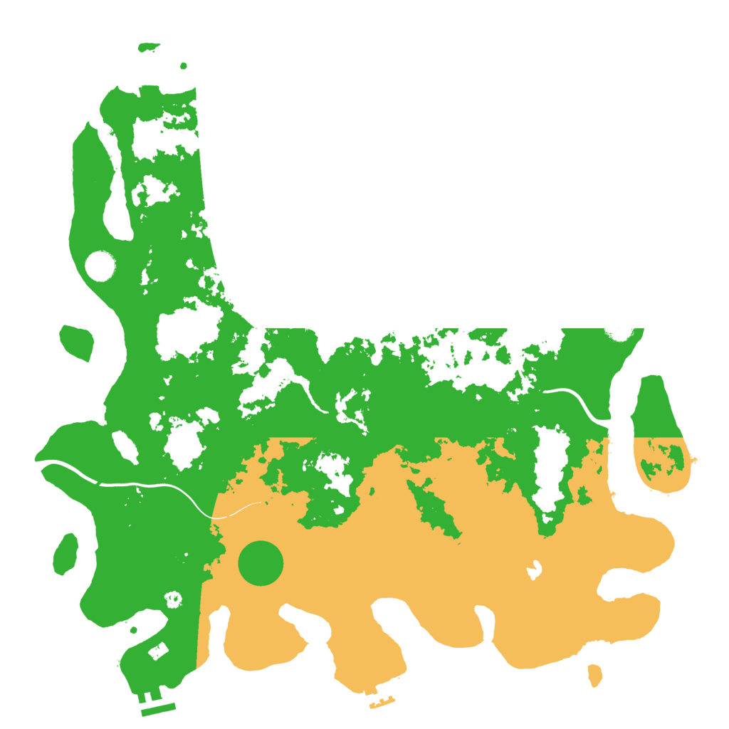 Biome Rust Map: Procedural Map, Size: 4250, Seed: 1491699668