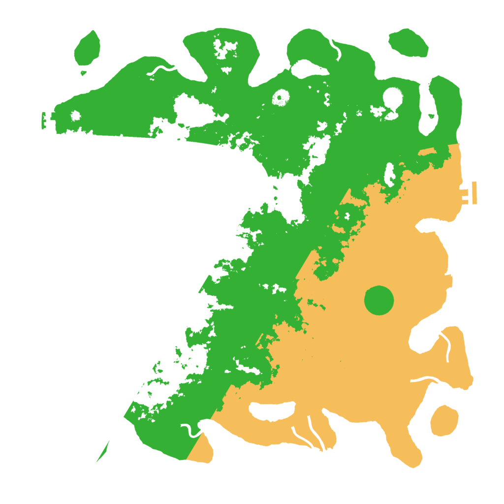 Biome Rust Map: Procedural Map, Size: 4500, Seed: 1955442752