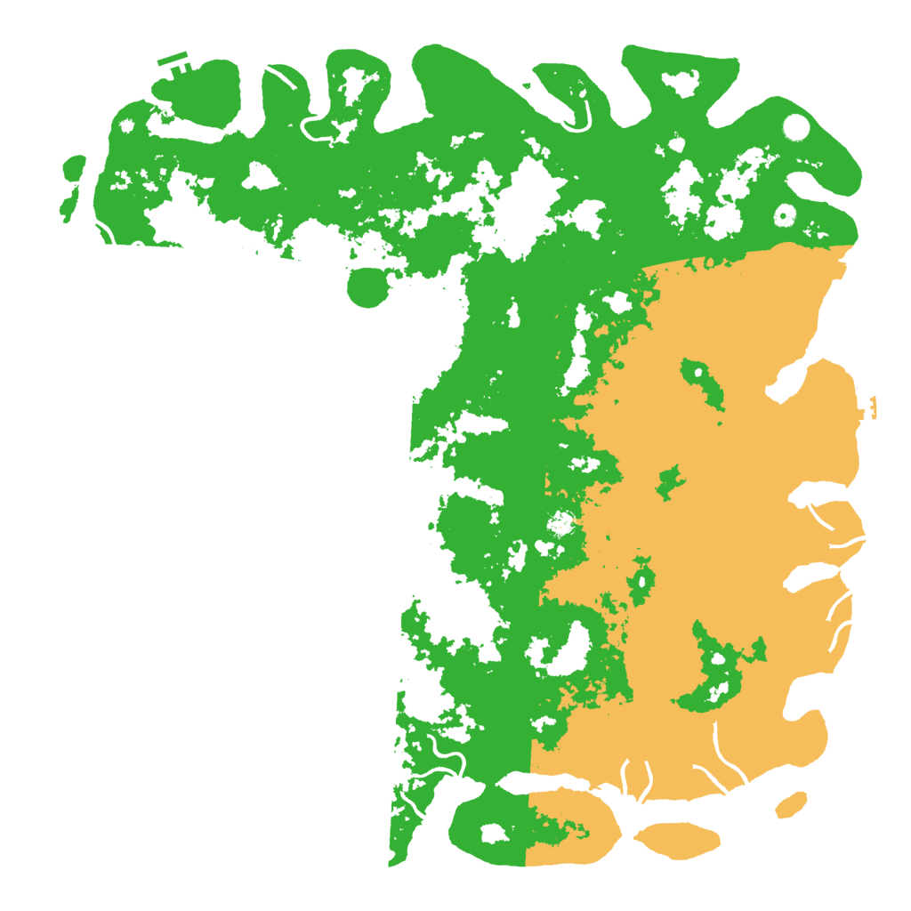 Biome Rust Map: Procedural Map, Size: 6000, Seed: 1969