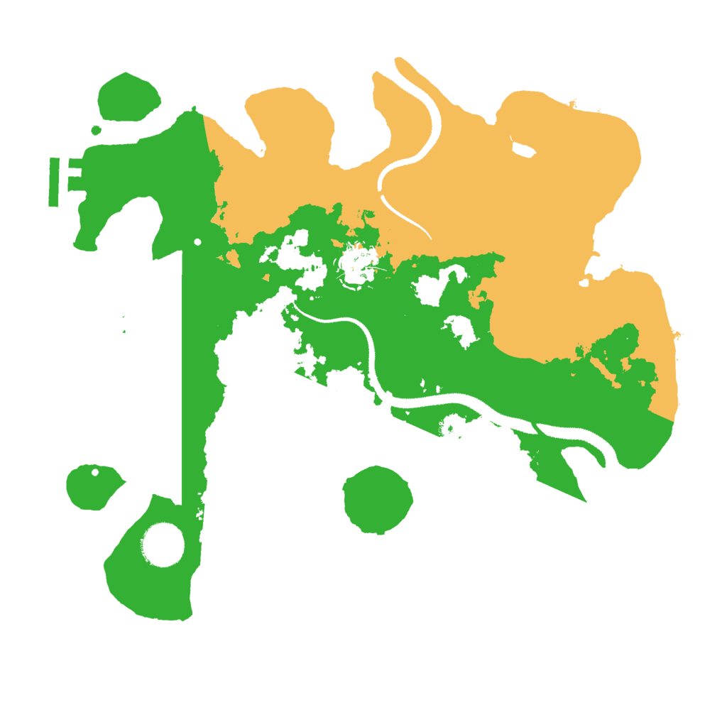 Biome Rust Map: Procedural Map, Size: 3000, Seed: 1603174406