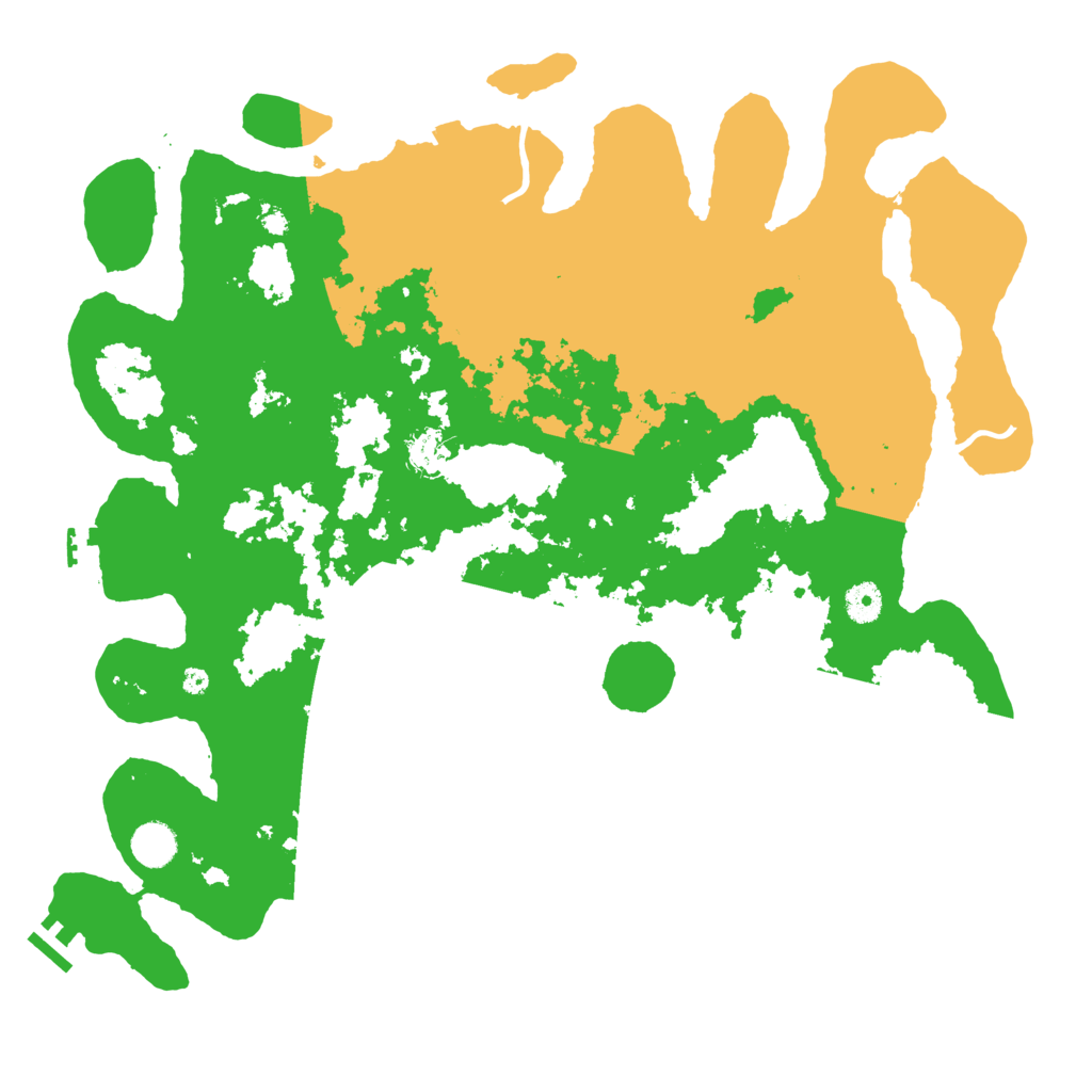 Biome Rust Map: Procedural Map, Size: 4250, Seed: 906230626