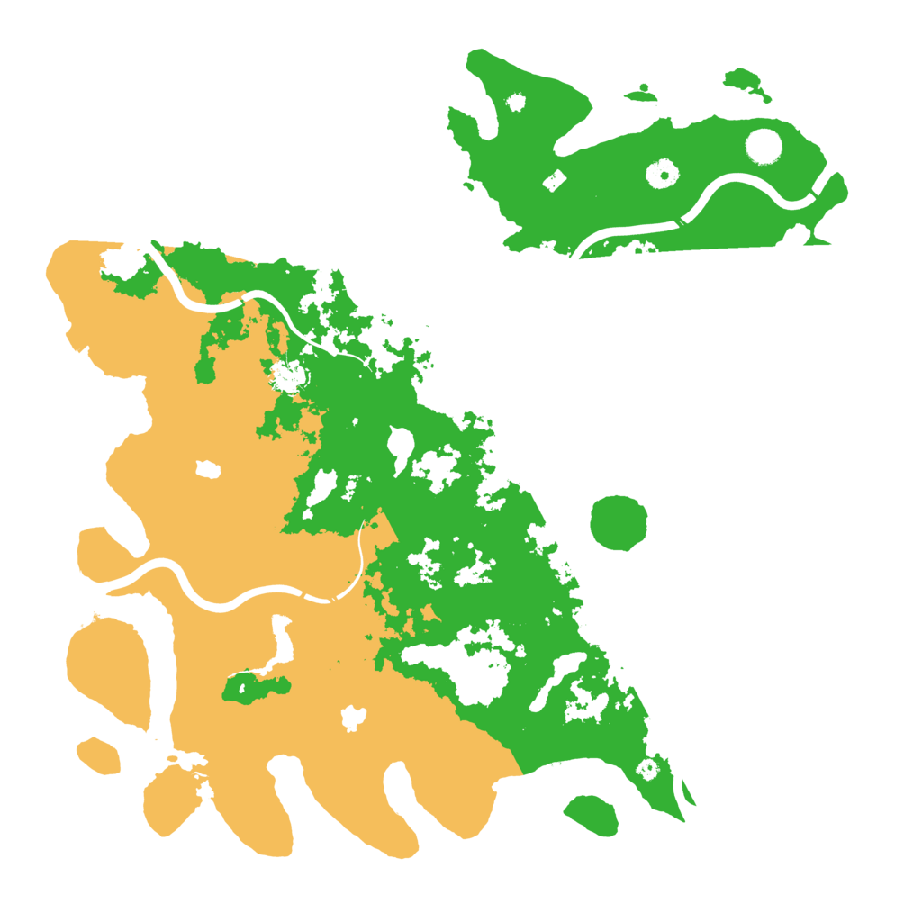 Biome Rust Map: Procedural Map, Size: 4500, Seed: 148367964