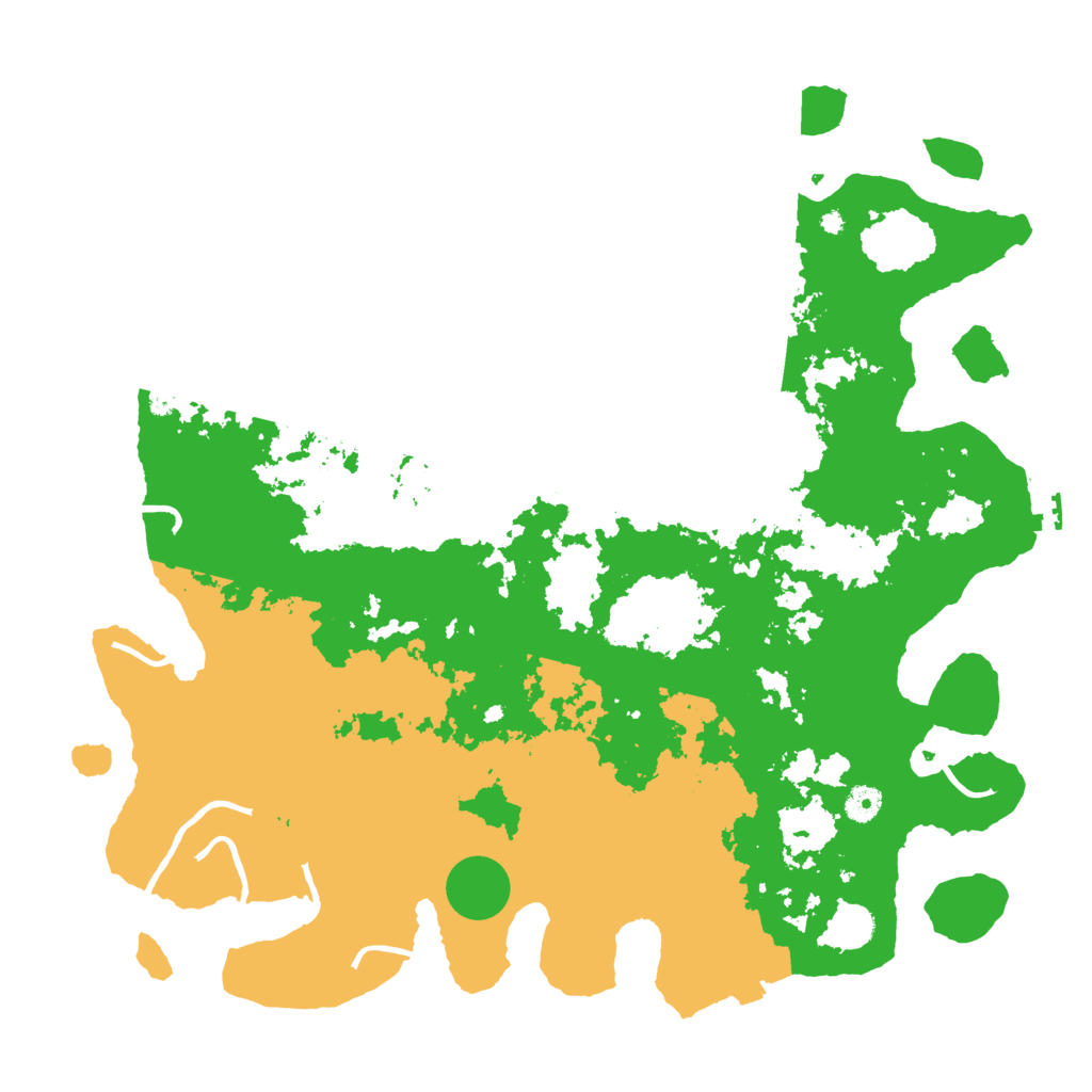 Biome Rust Map: Procedural Map, Size: 4500, Seed: 1172879009