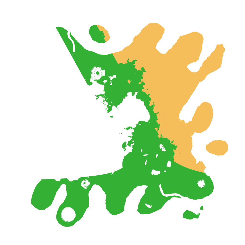 Biome Rust Map: Procedural Map, Size: 3000, Seed: 1046286495