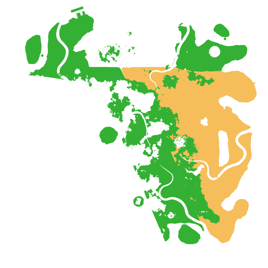 Biome Rust Map: Procedural Map, Size: 4250, Seed: 67816545