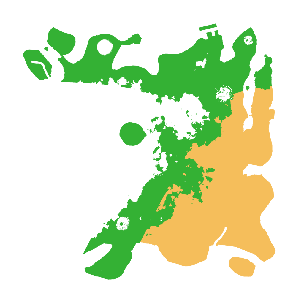 Biome Rust Map: Procedural Map, Size: 3500, Seed: 1778036163