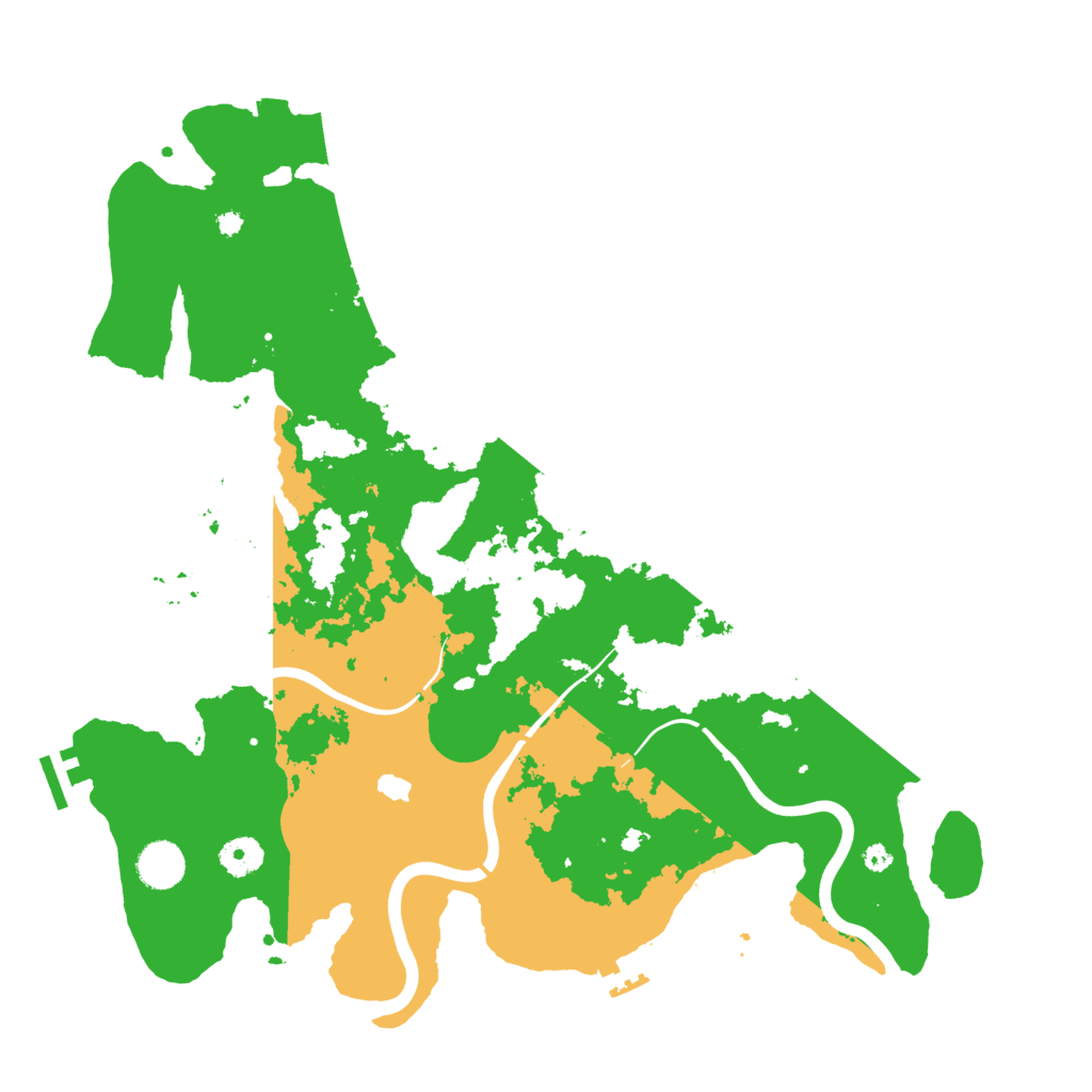Biome Rust Map: Procedural Map, Size: 4000, Seed: 1613764862