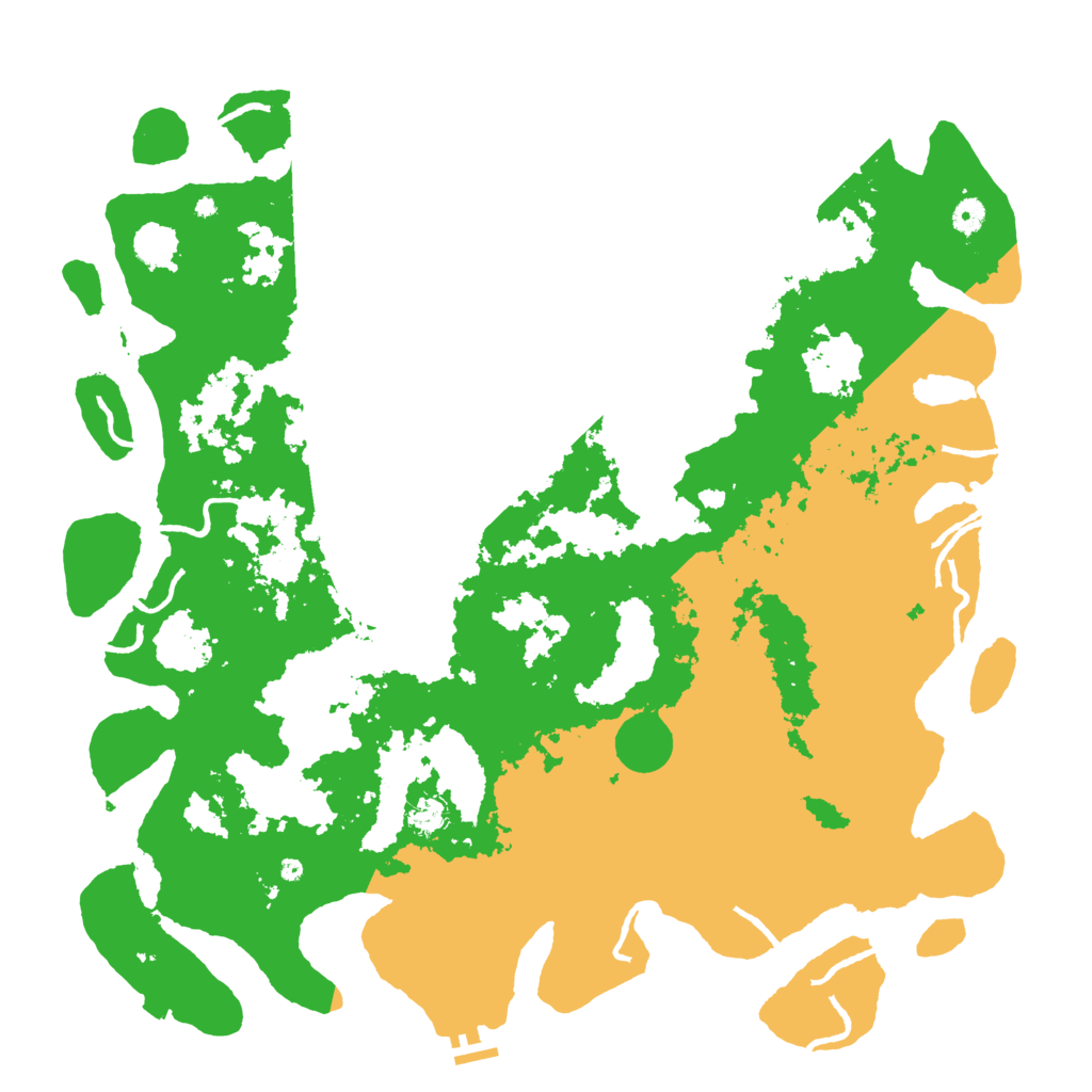 Biome Rust Map: Procedural Map, Size: 5000, Seed: 879449096