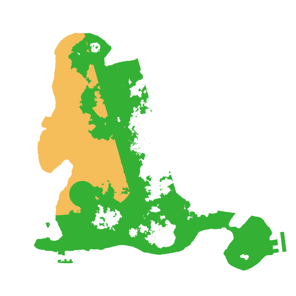 Biome Rust Map: Procedural Map, Size: 3000, Seed: 433829822