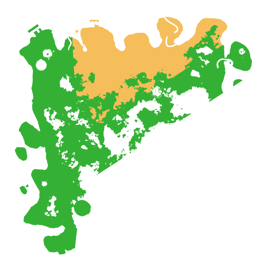 Biome Rust Map: Procedural Map, Size: 4500, Seed: 638312895