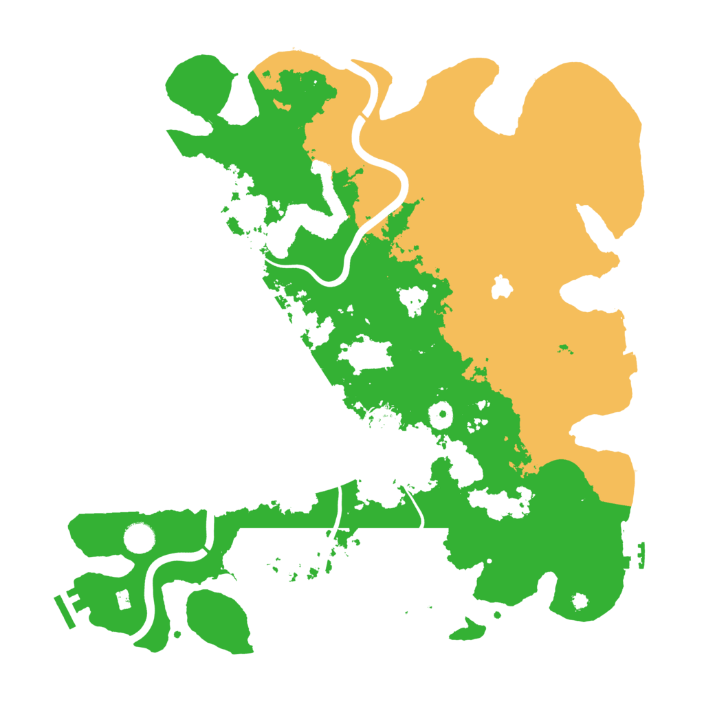Biome Rust Map: Procedural Map, Size: 4000, Seed: 1904774847